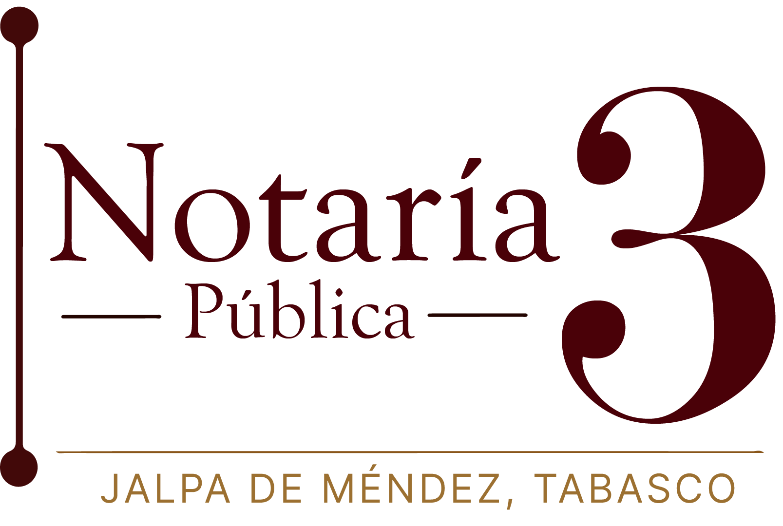Notaría Pública 3 Jalpa de Méndez Tabasco